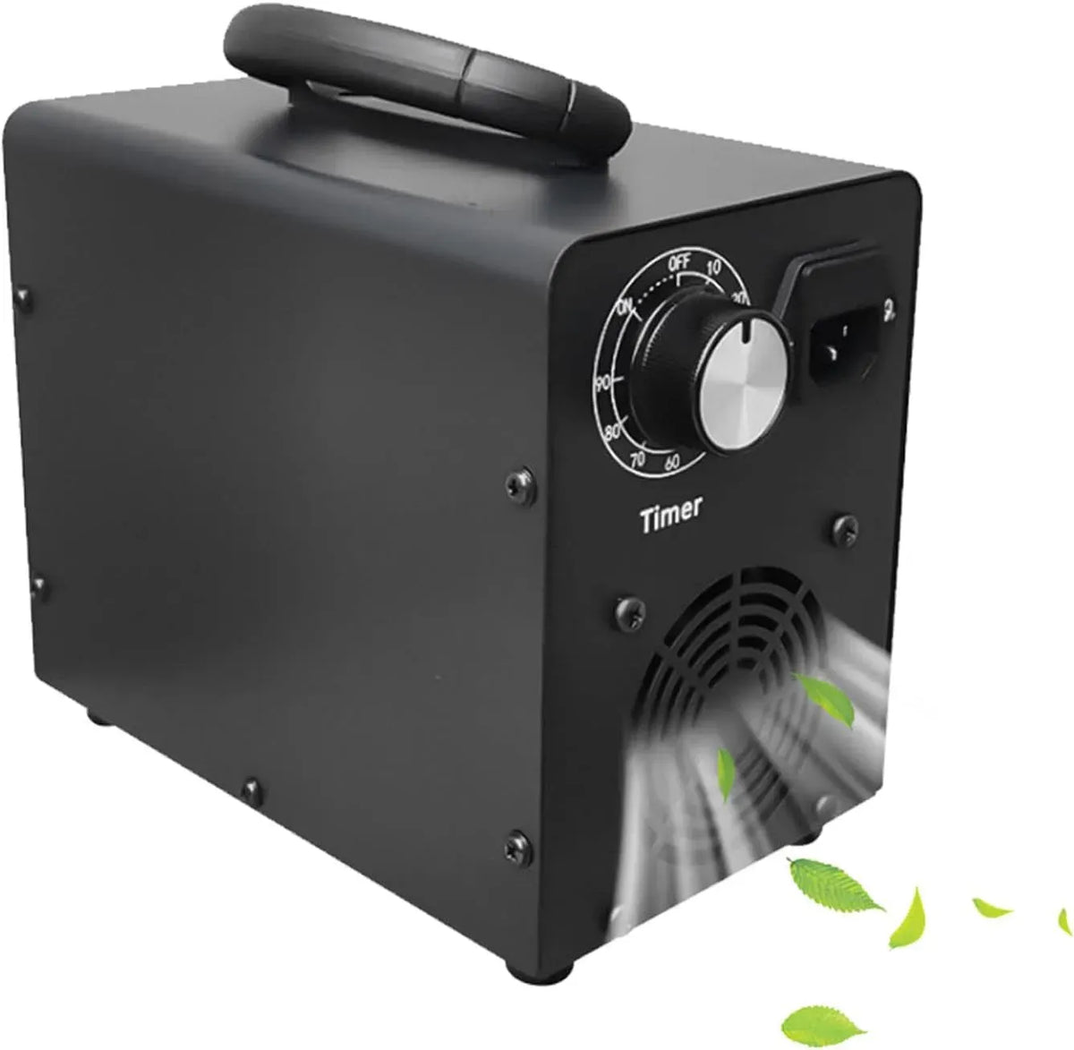 5000mg/h-Black Stérilisateur, Générateur, Portable, appareil électrique de stérilisation, minuteur, industriel, professionnel, noir, pour Maison