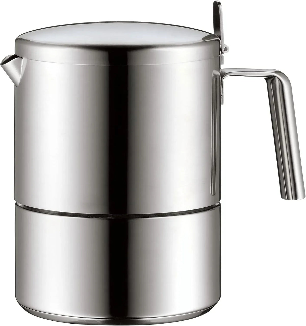 WMF Lave-vaisselle, dalle VA, acier inoxydable, Machine à expresso Kult 300 ml, acier inoxydable Cromargan mat, machine à expresso pour 6 tasses