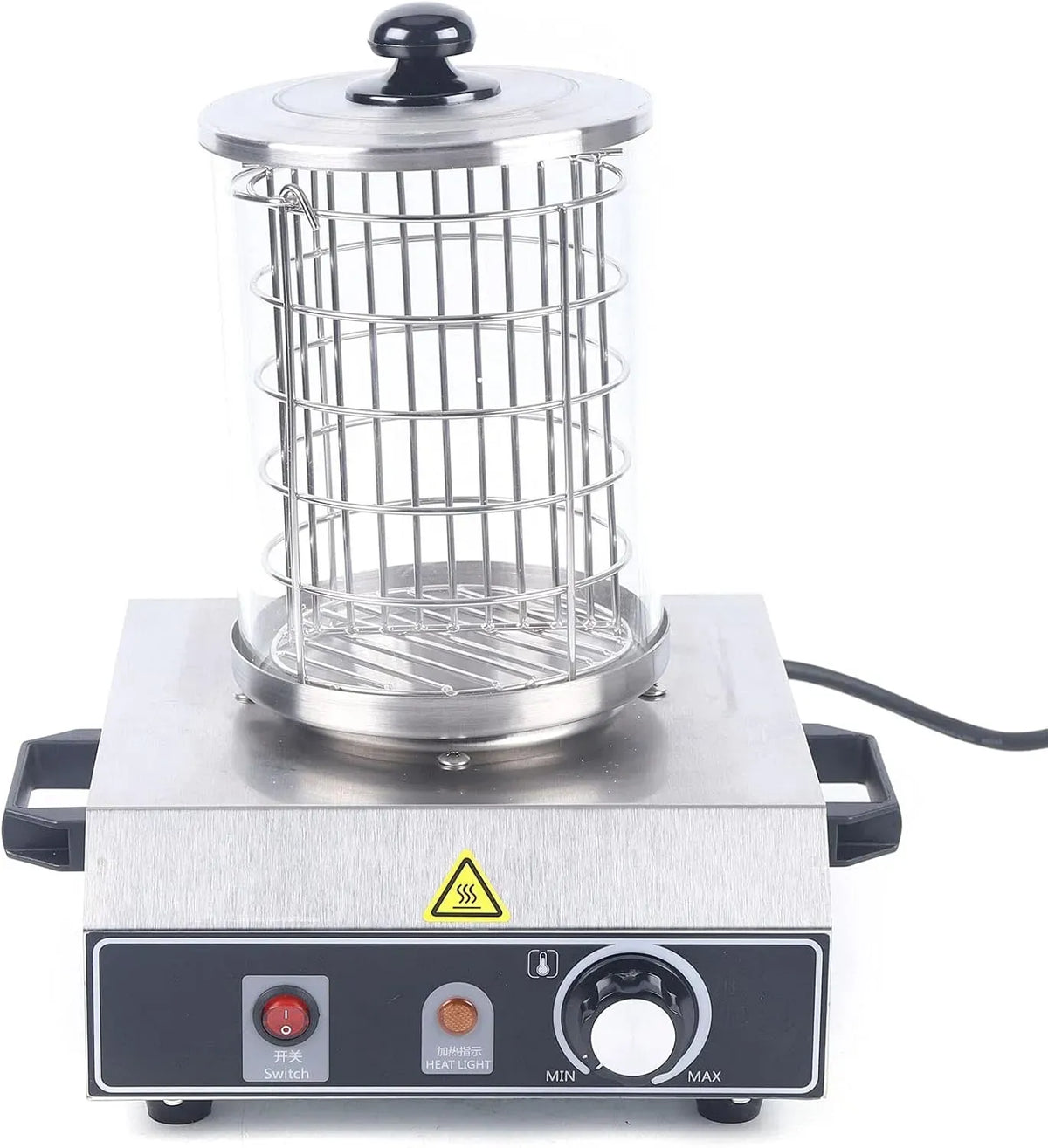 Machine À Hot, 350 W, professionnel, acier inoxydable, fonction chauffante