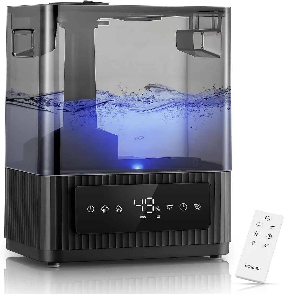 Humidificateur, Diffuseur, 6 L, minuteur, pour la maison, FOHERE