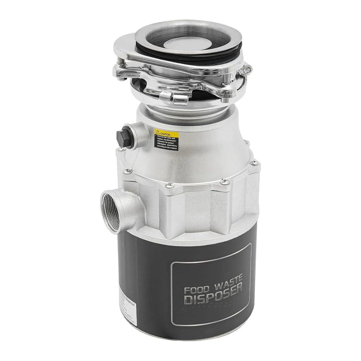 Évier de cuisine, 560 W, 68 dB, Boost, professionnel, silencieux, interrupteur d'air et capacité de 1000 ml