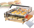 Grille-pain 800/2000W, 2000 W, 50 à 300 °C, minuteur, thermostat, professionnel, contrôle thermostatique, plaque cuisson antiadhésive
