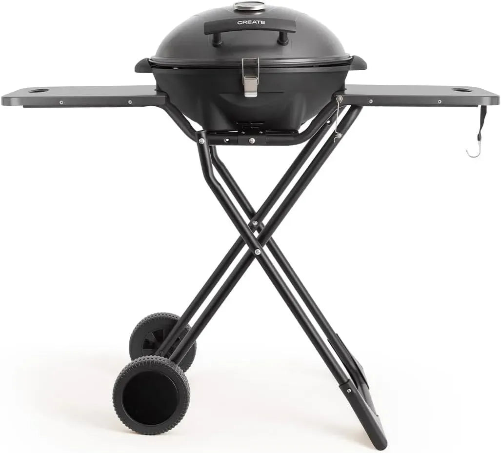 EN 1 Barbecue, plancha, grill, 2000 W, revêtement antiadhésif, amovible, 2 zones de température, 5 niveaux