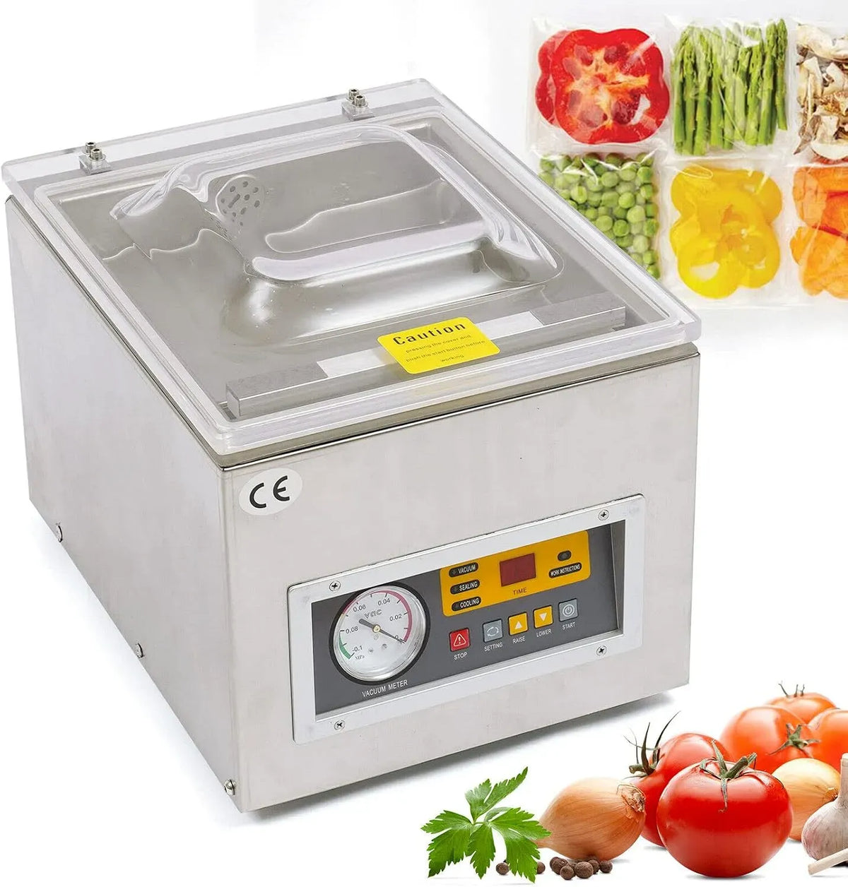 DZ-260C Machine à emballer, table, 120 W, industriel, professionnel, pour table et emballage sous vide 120 W