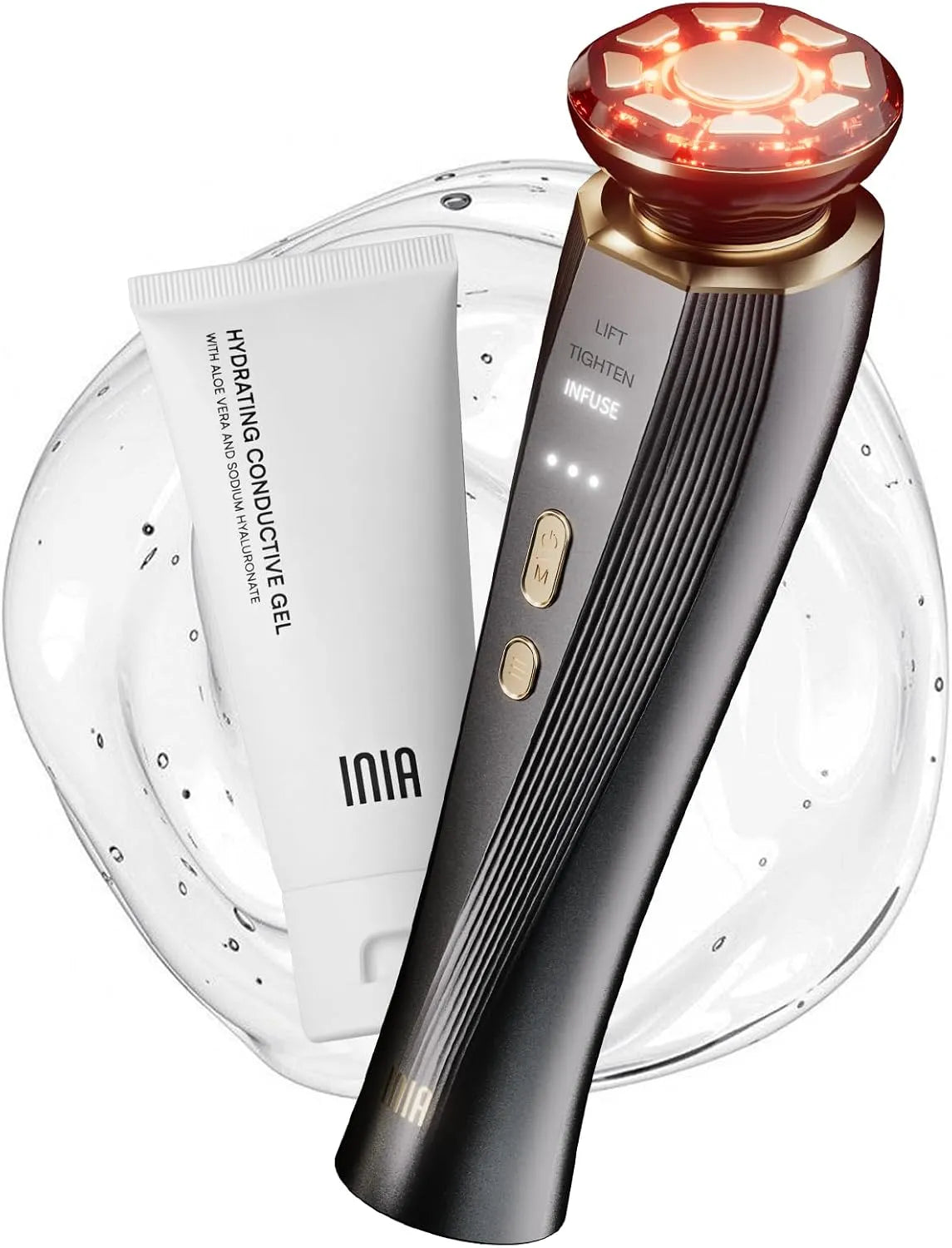 Appareil, INIA, Appareil de Lifting Visage à Micro-courant équipé de Luminothérapie