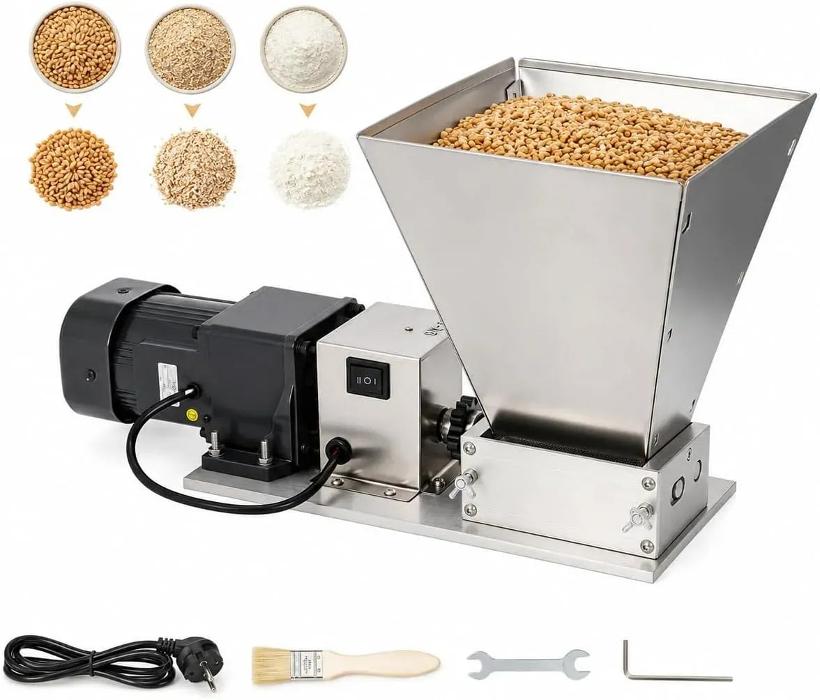 Moulin, professionnel, acier inoxydable, pour Blé Maïs Riz Soja Brassage