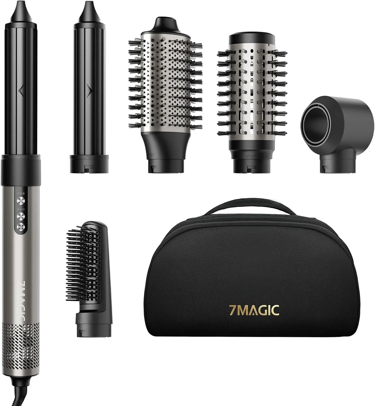 sans chaleur forte, Sèche-Cheveux Ionique, pour Boucleur Auto, Air Styler 6 en 1