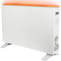 Radiateur électrique, 68 x 45 cm, 2000 W, blanc