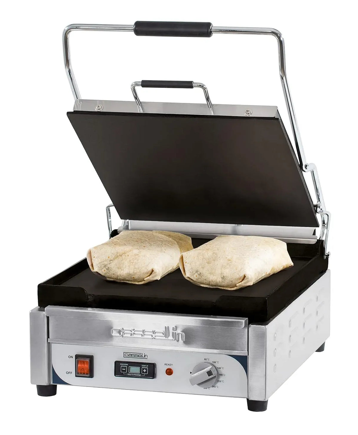 Grill, gril à panini et croque-monsieur, minuteur