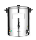 Bouilloire électrique, 28 L, 2200 W, 30 à 110 °C, 230 V, HENDI 230V/2200W, acier inoxydable, Ø520x, 500mm