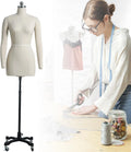 WITHarms-XL86 boutique, Mannequin de Couture Buste de Femme réglable en Hauteur, Mannequin femme grande taille, mannequin de couture avec base