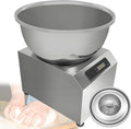 kg/8 Double Rotation, Pétrin électrique Professionnel de Grande capacité 5 kg, en Acier Inoxydable, Nettoyage Facile 8kg, pour pâtes à Pain, Pizzas et