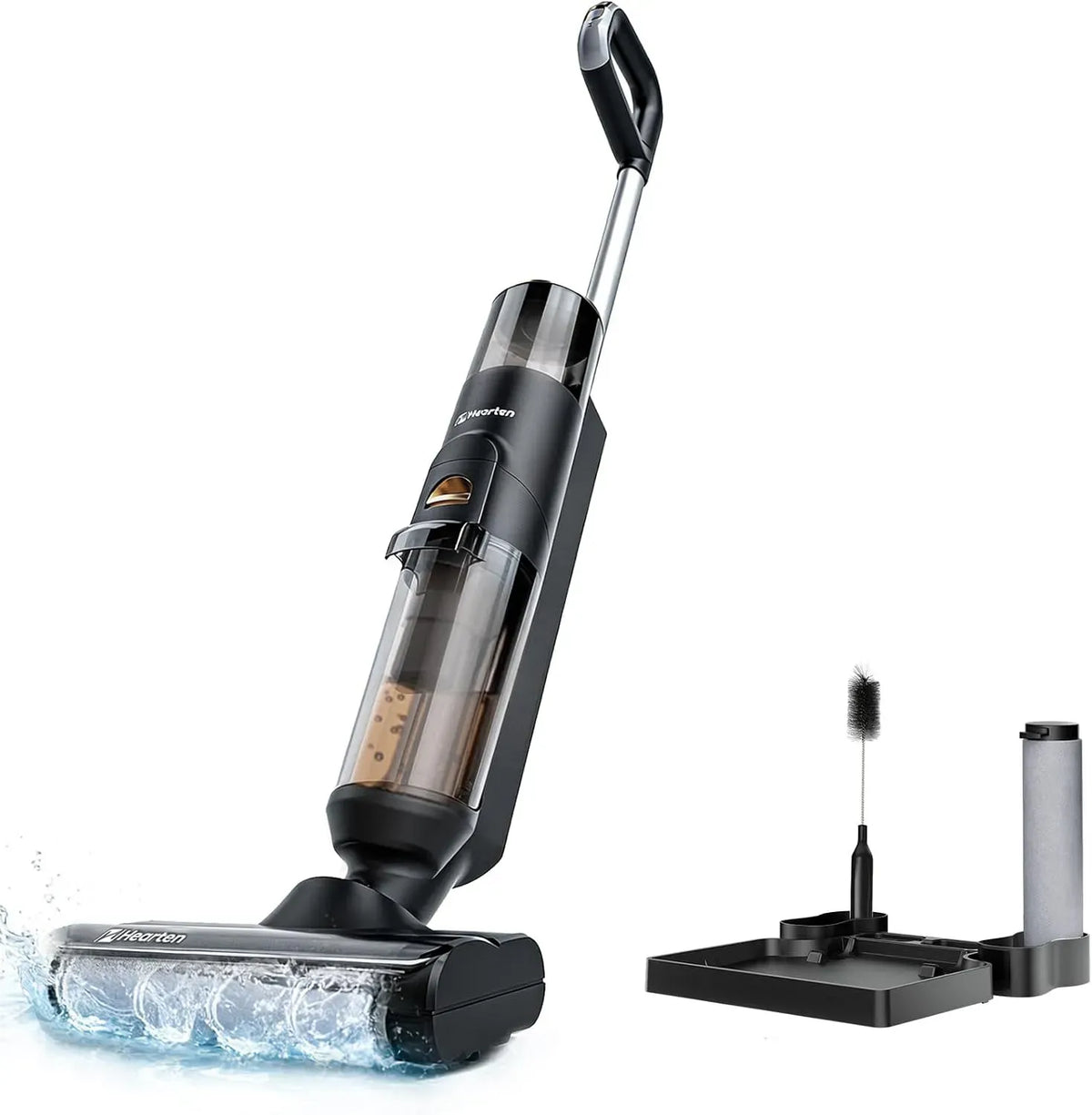 Aspirateur, Écran LED, 0,7 mm, appareil électrique d'aspiration, Hearten Aspirateur Laveur
