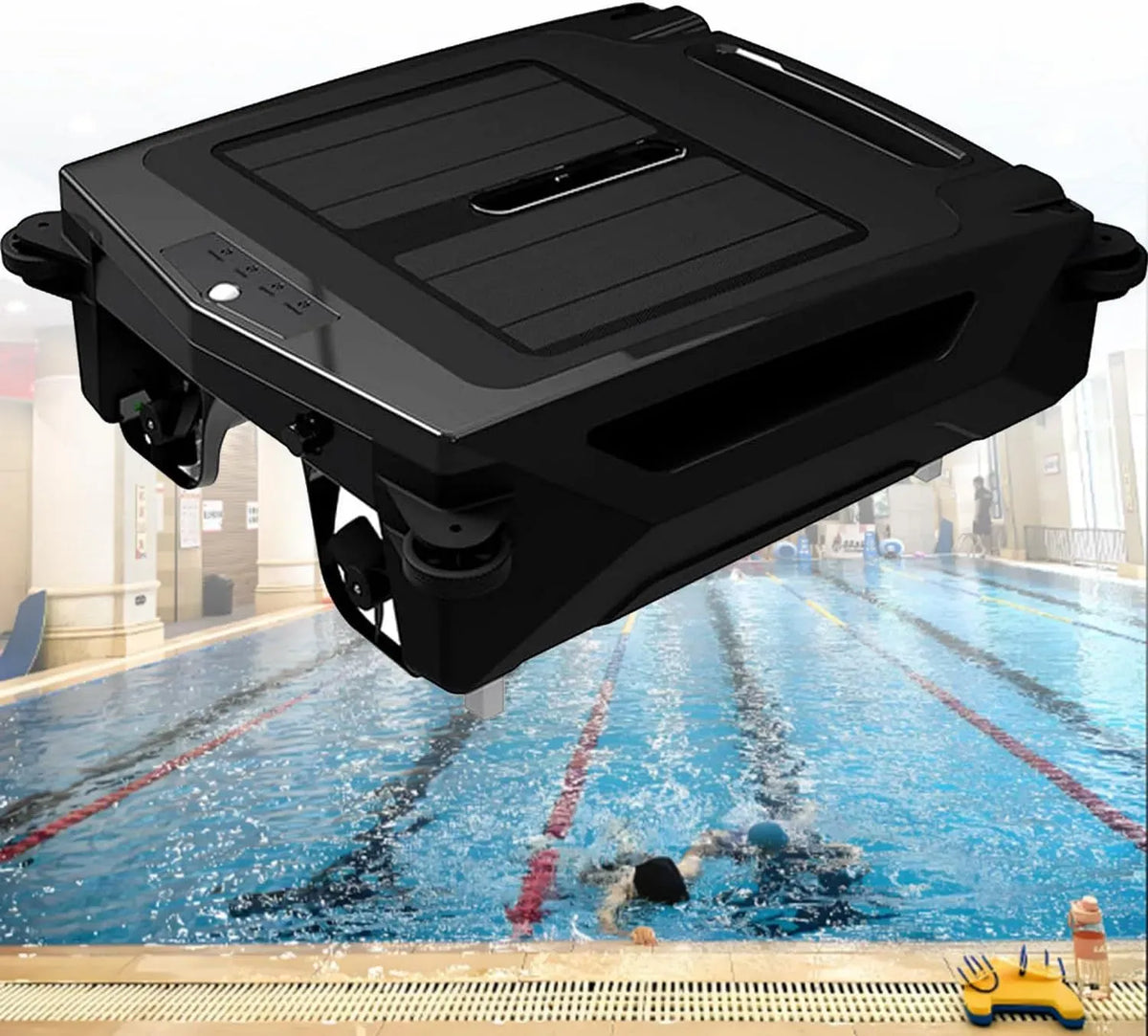 robot nettoyeur de piscine, moteur, sans fil, pour le nettoyage et l'entretien sans effort des piscines
