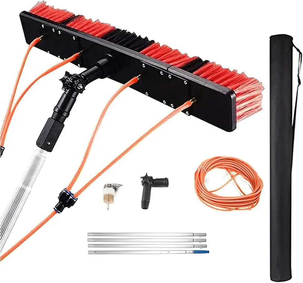 nettoyeur, brosse, 300 cm, extérieur, pour nettoyage de fenêtre