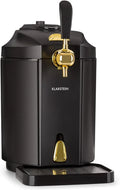 Klarstein CO2 Machine à bière, 5 L, tactile, silencieux, noir, pour fûts de 5 litres