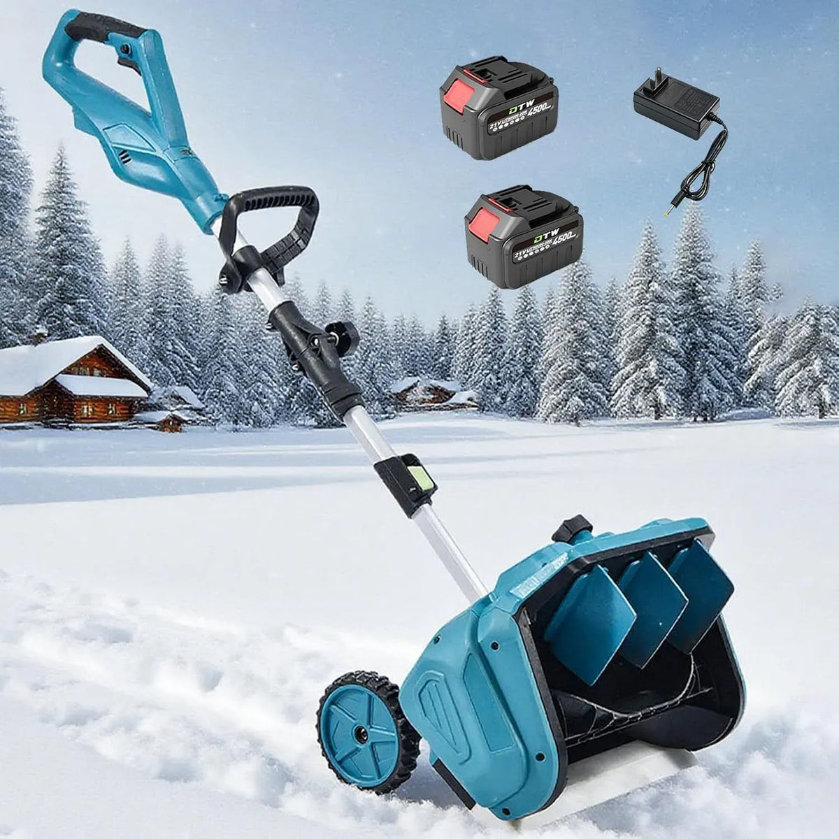 Batterie, machine de déneigement, 40 cm, 7,6 m, sans fil