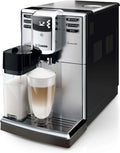 Saeco HD8917/01 Machine à café automatique, écran LCD, acier inoxydable, noir