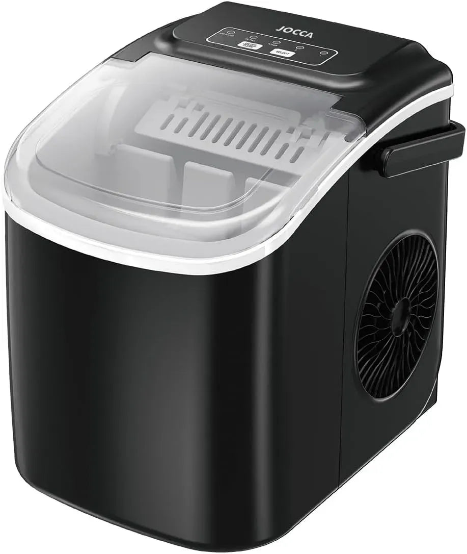 Machine à glace, portable, 12 kg, 2 tailles, pour faire des glaçons à la maison