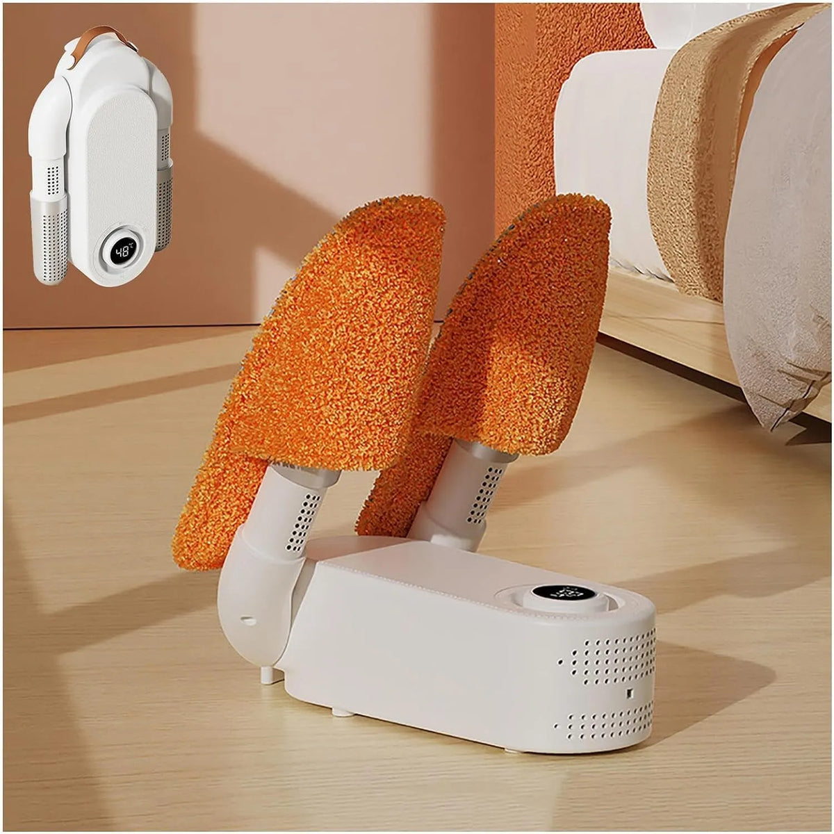 Ventilateur, portable, minuteur, ventilateur pour circulation d'air, Sèche-bottes