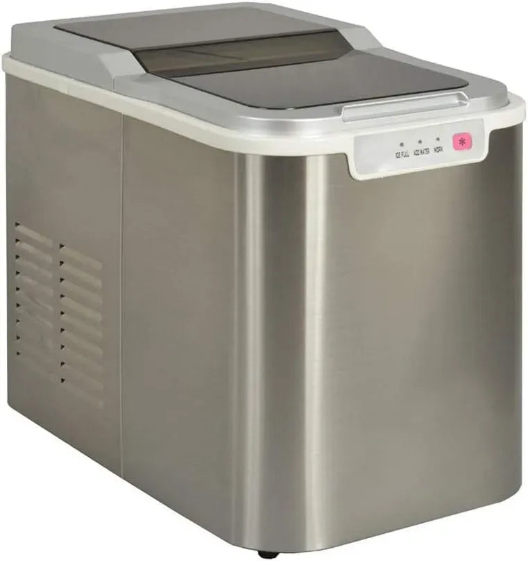 Machine à glaçons 12kg/24h YT-E-005B1, 140 W, acier inoxydable