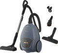 Electrolux EB71U2LDB E12 Aspirateur, 3,5 L, 59 dB, hygiène, silencieux, bleu, Série 700 avec sac, Filtre Hygiène Lavable, Rayon d'Action 12 m