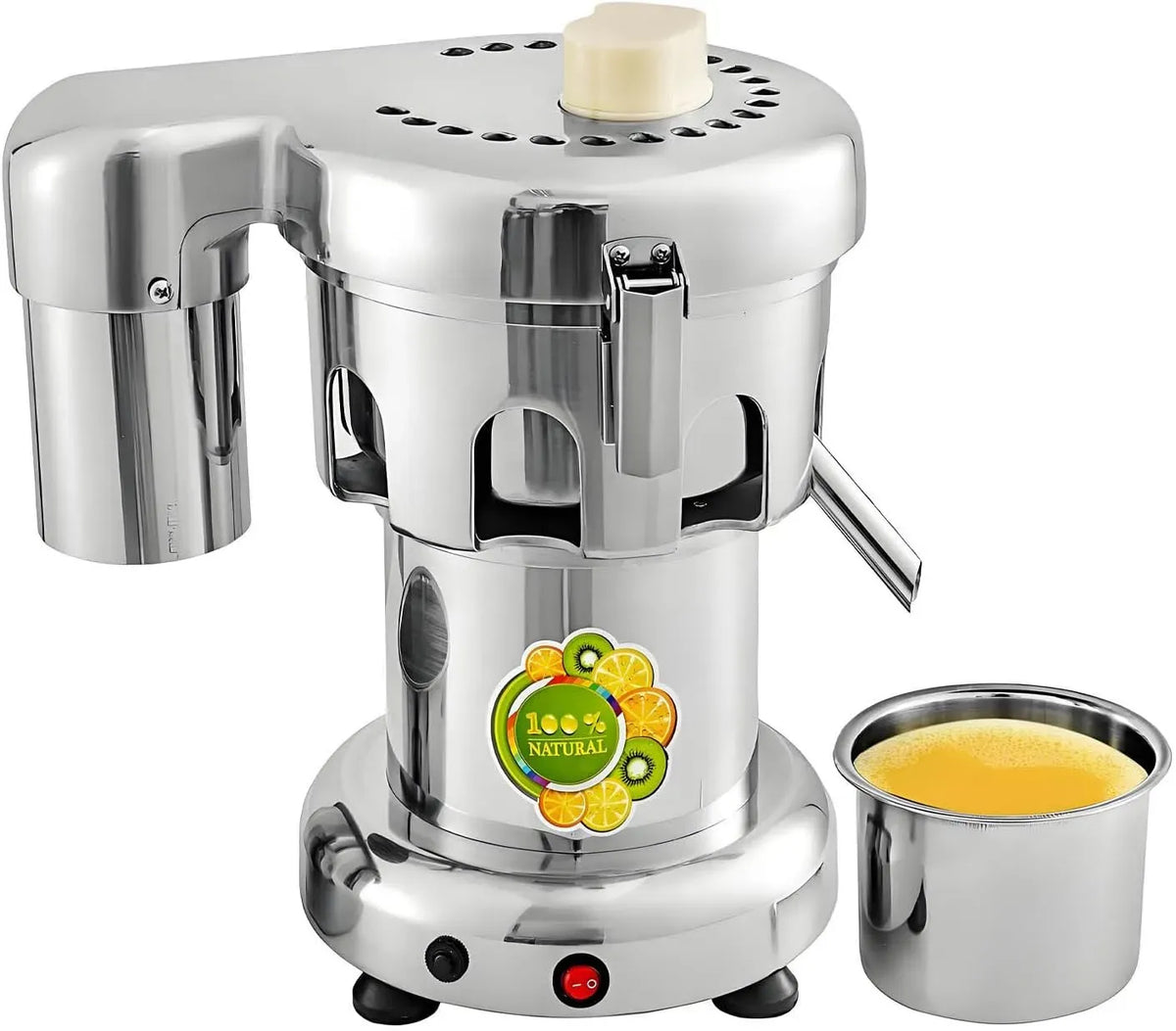 Extracteur de jus, 110 V, professionnel, restaurant, acier inoxydable