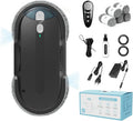 cuve de nettoyage à ultrasons, Nettoyeur, Robot, nettoyeur électrique de vitres, 85 ml, grand réservoir, noir, pour Fenêtres et Miroirs