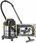 Aspirateur, 18 V, RYOBI R18WDV-0-6 RAKVA04, appareil électrique d'aspiration, Pack Aspirateur Eau et poussière 18V One Plus
