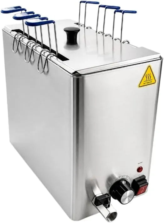 Cuiseur, 2000 W, professionnel, Cuiseur à Œufs Professionnel 6 compartiments avec paniers idividuels